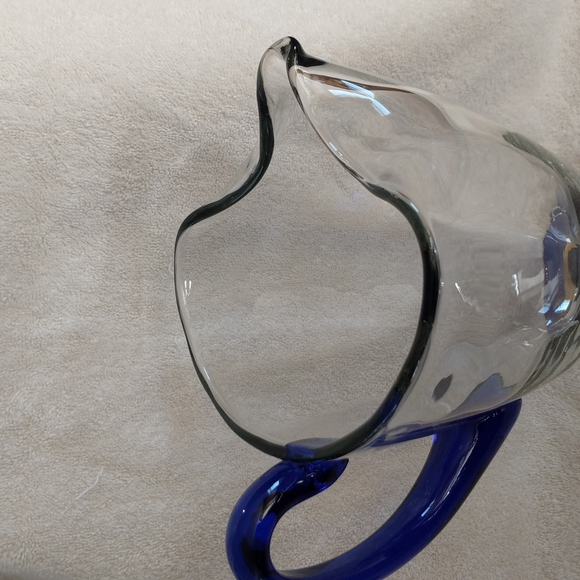 Vintage Romania Crystal Pitcher - Picture 6 of 10